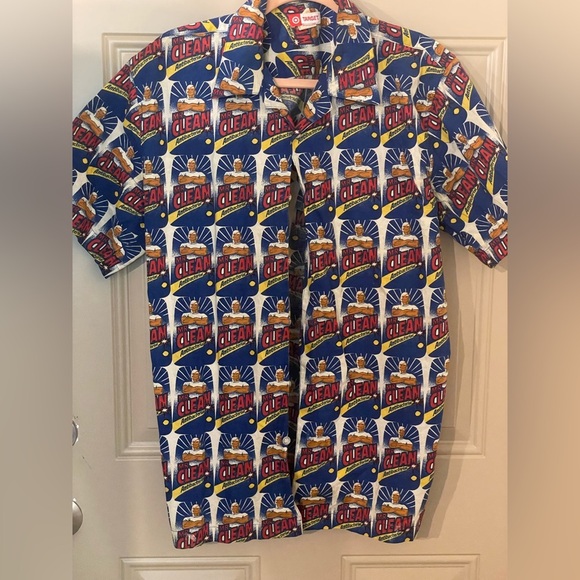 Target Other - Rare Mr. Clean Button Up Shirt